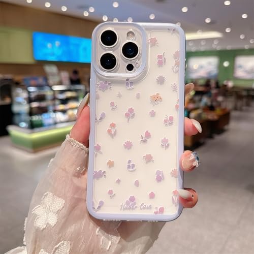 Pretaco 2-Pack Aesthetic Pattern Case – Bow Ribbon & Ditsy Floral