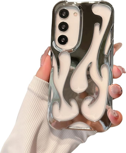 Pretaco Fashion Flame Bumper Case – 3D Deluxe Color Plating