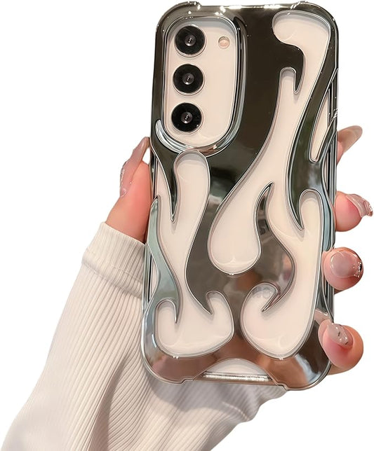 Pretaco Fashion Flame Bumper Case – 3D Deluxe Color Plating