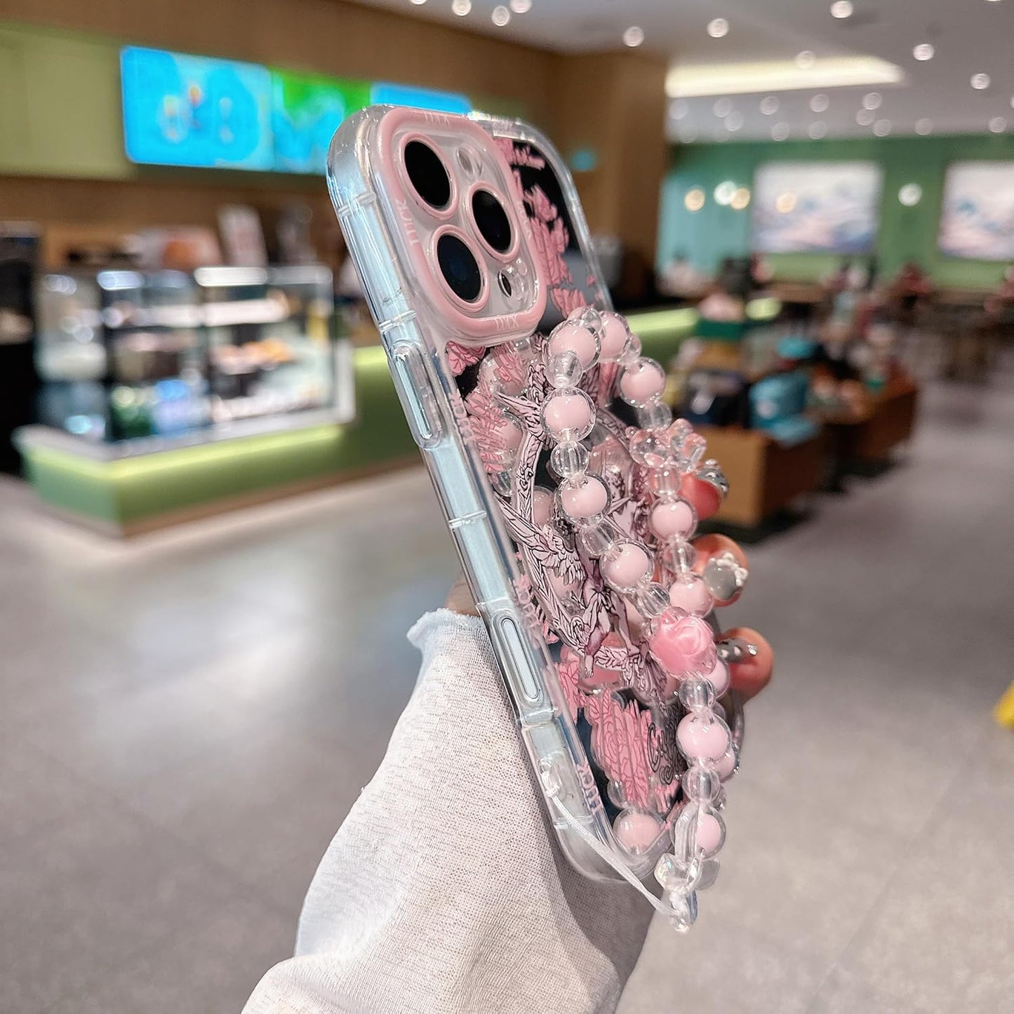 Pretaco Angel Cupid Pattern Phone Case – Shockproof TPU, Cute & Stylish
