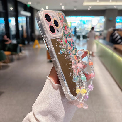 Pretaco Color Flowers Pattern Phone Case – Shockproof TPU, Cute & Stylish