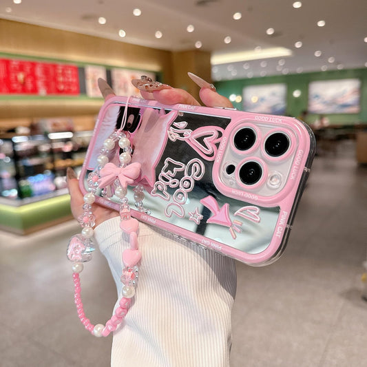 Pretaco Sunglasses Cat Pattern Phone Case – Shockproof TPU, Cute & Stylish